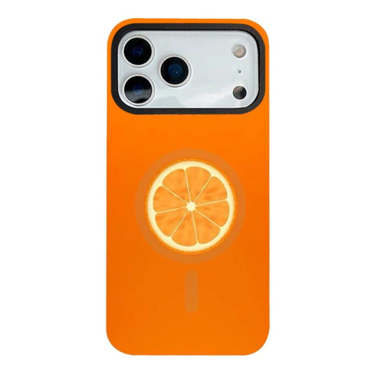 Fruit Pattern Detachable Dual Magnetic PC Hybrid TPU Phone Case, For iPhone 18 Pro / 17 Pro, For iPhone 18 Pro Max / 17 Pro Max, For iPhone 17, For iPhone Air, For iPhone 16 Pro Max, For iPhone 16 Pro, For iPhone 16 Plus, For iPhone 16                 ...