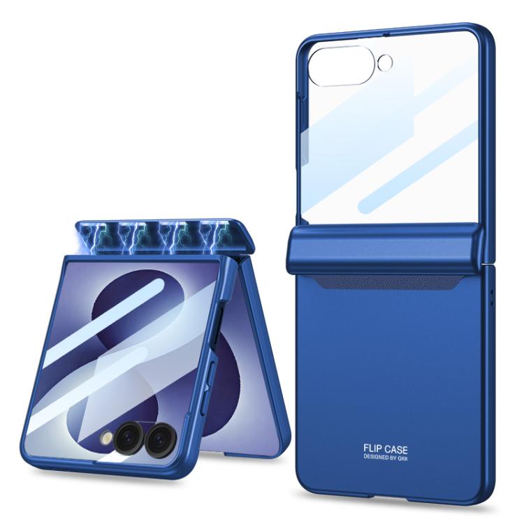 GKK Integrated HD Film Magnetic Full Coverage Flip Phone Case, For Galaxy Z Flip8 5G