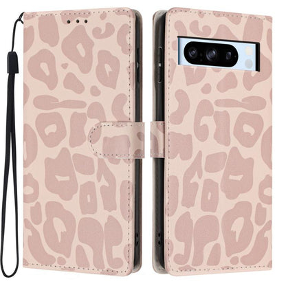 Leopard Print Wallet Vegan Leather Phone Case with Lanyard, For Google Pixel 11 Pro XL, For Google Pixel 11 / 11 Pro, For Google Pixel 10a, For Google Pixel 10 Pro XL, For Google Pixel 10 / 10 Pro, For Google Pixel 9a, For Google Pixel 9 Pro XL        ...