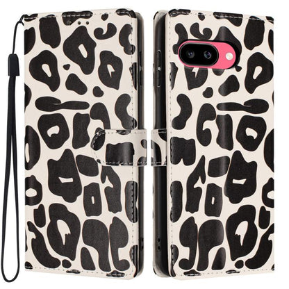 Leopard Print Wallet Vegan Leather Phone Case with Lanyard, For Google Pixel 11 Pro XL, For Google Pixel 11 / 11 Pro, For Google Pixel 10a, For Google Pixel 10 Pro XL, For Google Pixel 10 / 10 Pro, For Google Pixel 9a, For Google Pixel 9 Pro XL        ...