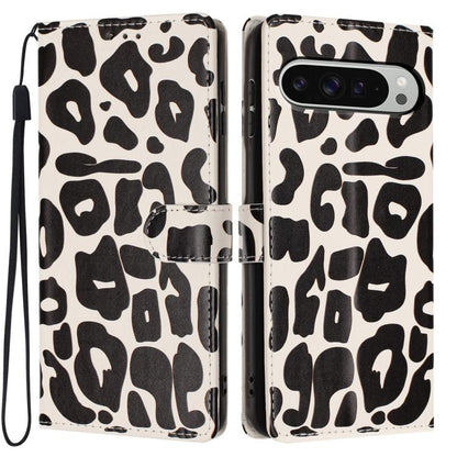 Leopard Print Wallet Vegan Leather Phone Case with Lanyard, For Google Pixel 11 Pro XL, For Google Pixel 11 / 11 Pro, For Google Pixel 10a, For Google Pixel 10 Pro XL, For Google Pixel 10 / 10 Pro, For Google Pixel 9a, For Google Pixel 9 Pro XL        ...