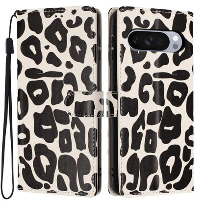 Leopard Print Wallet Vegan Leather Phone Case with Lanyard, For Google Pixel 11 Pro XL, For Google Pixel 11 / 11 Pro, For Google Pixel 10a, For Google Pixel 10 Pro XL, For Google Pixel 10 / 10 Pro, For Google Pixel 9a, For Google Pixel 9 Pro XL        ...