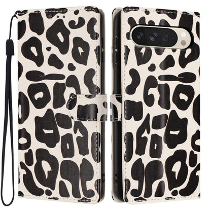 Leopard Print Wallet Vegan Leather Phone Case with Lanyard, For Google Pixel 11 Pro XL, For Google Pixel 11 / 11 Pro, For Google Pixel 10a, For Google Pixel 10 Pro XL, For Google Pixel 10 / 10 Pro, For Google Pixel 9a, For Google Pixel 9 Pro XL        ...