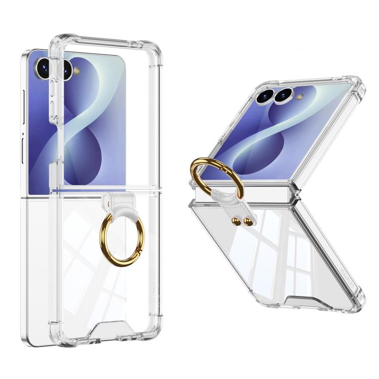 GKK Airbag Phone Case with Ring, For Galaxy Z Flip8 5G