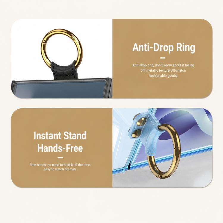 GKK Airbag Phone Case with Ring, For Galaxy Z Flip8 5G