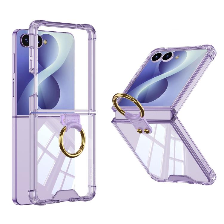 GKK Airbag Phone Case with Ring, For Galaxy Z Flip8 5G