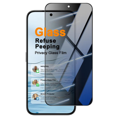 imak Privacy Full Screen Tempered Glass Film, Support Fingerprint Unlocking, For Tecno Camon 50 4G