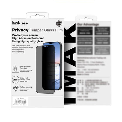 imak Privacy Full Screen Tempered Glass Film, Support Fingerprint Unlocking, For Tecno Camon 50 4G