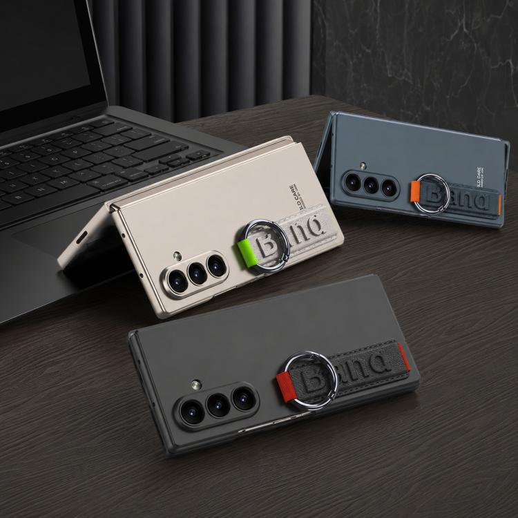 GKK Integrated Ultra-thin Side Wristband Phone Case, Not Included Pen, For Galaxy Z Fold8 Ultra 5G