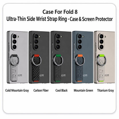GKK Integrated Ultra-thin Side Wristband Phone Case, Not Included Pen, For Galaxy Z Fold8 Ultra 5G