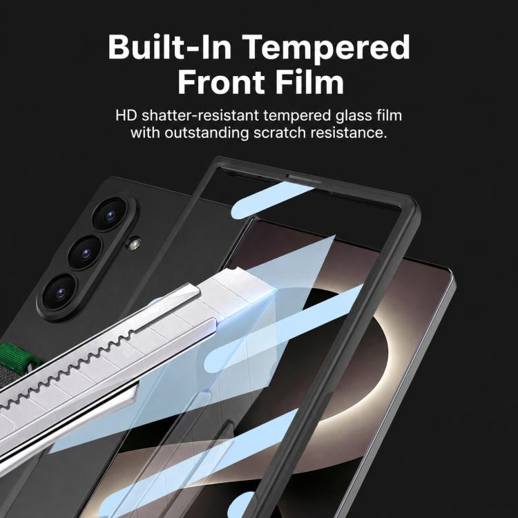 GKK Integrated Ultra-thin Side Wristband Phone Case, Not Included Pen, For Galaxy Z Fold8 Ultra 5G