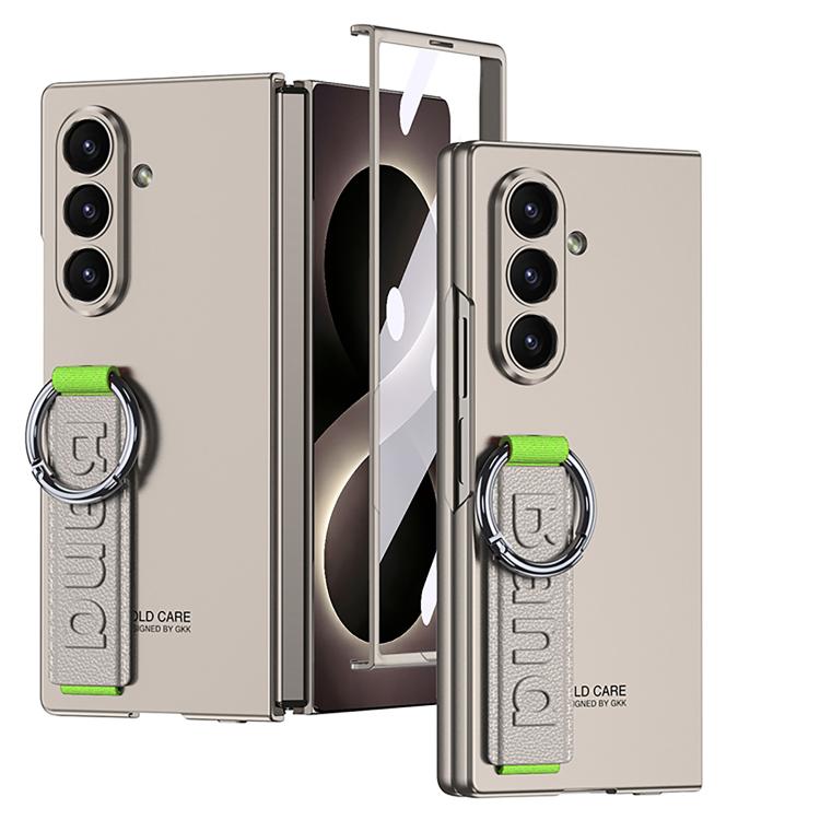 GKK Integrated Ultra-thin Side Wristband Phone Case, Not Included Pen, For Galaxy Z Fold8 Ultra 5G