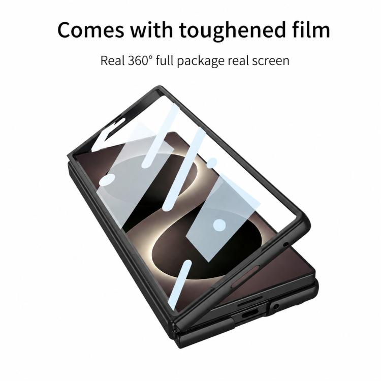 GKK Integrated Ultra-thin Full Coverage Phone Flip Case with Pen, For Galaxy Z Fold8 Ultra 5G