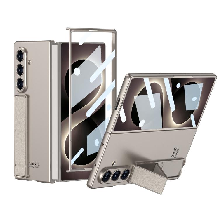 GKK Integrated Ultra-thin Full Cover Phone Case with Bracket, For Galaxy Z Fold8 Ultra 5G