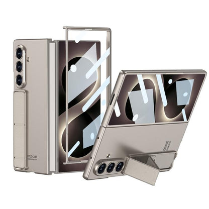 GKK Integrated Ultra-thin Full Cover Phone Case with Bracket, For Galaxy Z Fold8 Ultra 5G