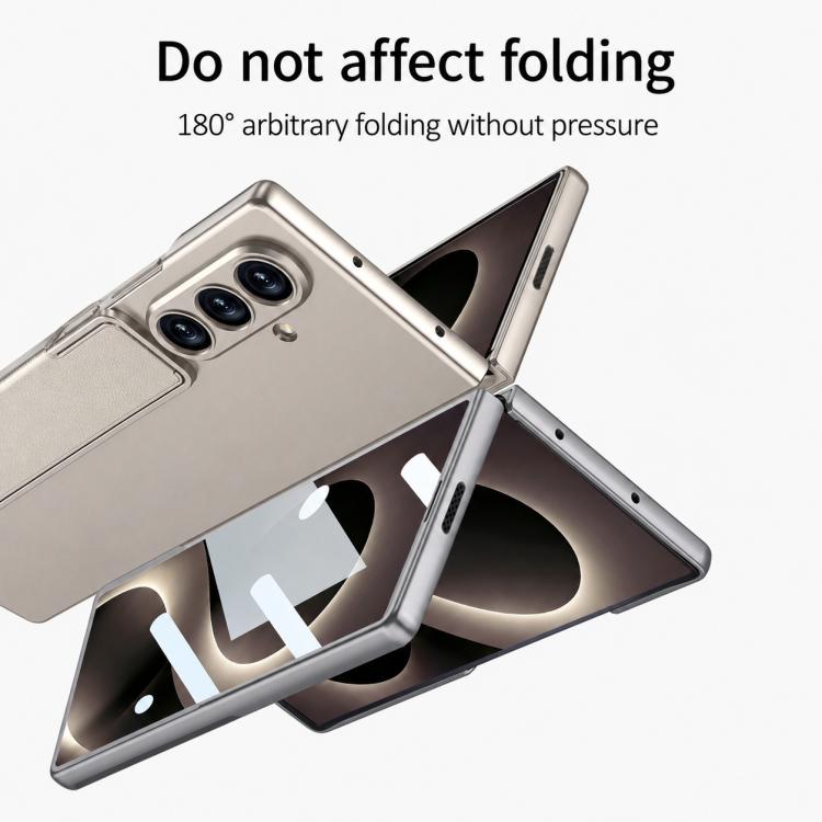 GKK Integrated Ultra-thin Full Cover Phone Case with Bracket, For Galaxy Z Fold8 Ultra 5G