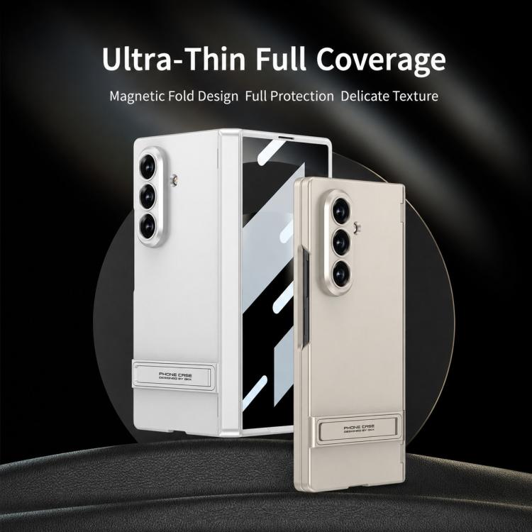 GKK Integrated Magnetic Triumph Ultra-thin Full Coverage Phone Case with Holder, For Galaxy Z Fold8 Ultra 5G