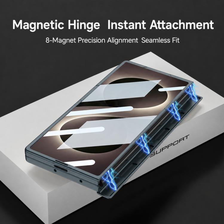 GKK Integrated Magnetic Triumph Ultra-thin Full Coverage Phone Case with Holder, For Galaxy Z Fold8 Ultra 5G