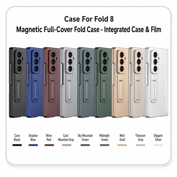 GKK Integrated Magnetic Folding Full Cover Phone Case, For Galaxy Z Fold8 Ultra 5G