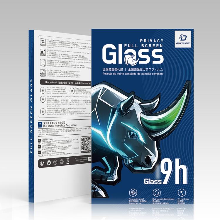 5pcs DUX DUCIS 0.33mm 9H High Aluminum Anti-spy HD Tempered Glass Film, For Galaxy Z Fold8 5G, For Galaxy Z Fold8 Ultra 5G, For Galaxy Z Flip8 5G