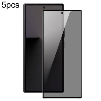 5pcs DUX DUCIS 0.33mm 9H High Aluminum Anti-spy HD Tempered Glass Film, For Galaxy Z Fold8 5G, For Galaxy Z Fold8 Ultra 5G, For Galaxy Z Flip8 5G