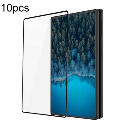10pcs DUX DUCIS 0.33mm 9H Medium Alumina Tempered Glass Film, For Galaxy Z Fold8 5G, For Galaxy Z Fold8 Ultra 5G, For Galaxy Z Flip8 5G