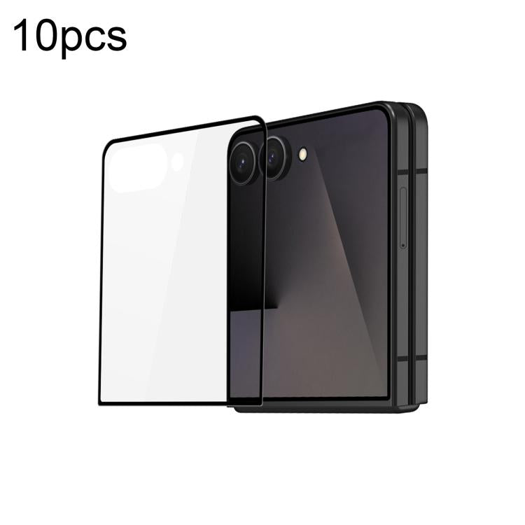 10pcs DUX DUCIS 0.33mm 9H Medium Alumina Tempered Glass Film, For Galaxy Z Fold8 5G, For Galaxy Z Fold8 Ultra 5G, For Galaxy Z Flip8 5G