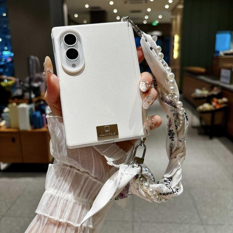 Side Buckle Hinge Phone Case with Bracelet, For Galaxy Z Fold8 5G