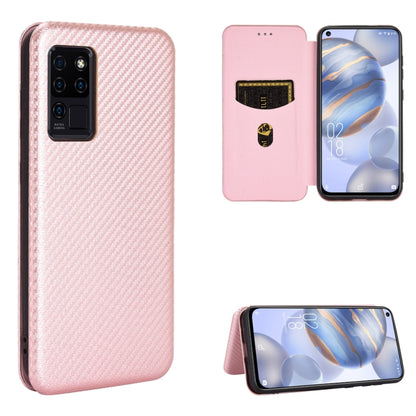 Carbon Fiber Texture Magnetic Horizontal Flip TPU + PC + PU Leather Case with Card Slot, For OPPO Realme 7i, For vivo V20 4G (Indian Version), For vivo Y73s, For Asus Zenfone Max (M2) ZB633KL, For Nokia 3.4, For Oukitel C21