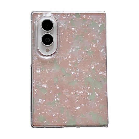 Pearlescent Shell Texture Phone Case, For Galaxy Z Fold8 5G