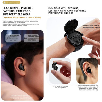 X10 Pro Smart Watch & Sleep TWS Earphones, 1.45 inch Screen, Support Bluetooth Call / Heart Rate