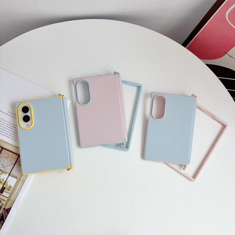 Side Buckle Magnetic Hinge Dopamine Series Phone Case, For Galaxy Z Fold8 5G