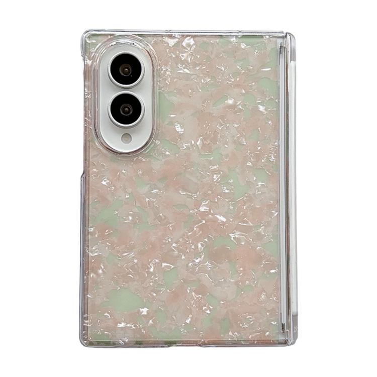 Axis Magnetic Pearlescent Shell Texture Phone Case, For Galaxy Z Fold8 5G