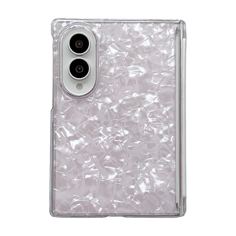 Axis Magnetic Pearlescent Shell Texture Phone Case, For Galaxy Z Fold8 5G
