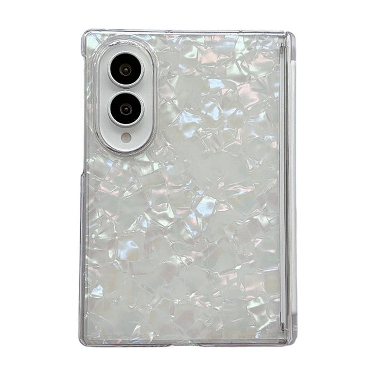 Axis Magnetic Pearlescent Shell Texture Phone Case, For Galaxy Z Fold8 5G