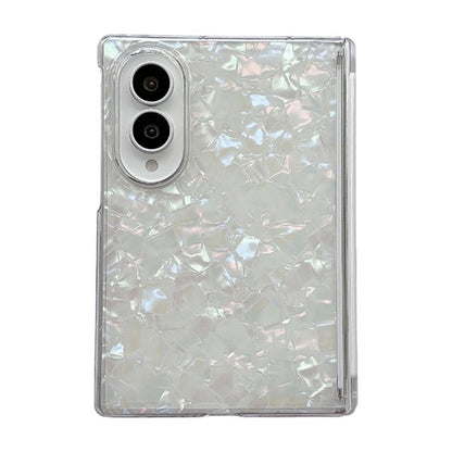 Axis Magnetic Pearlescent Shell Texture Phone Case, For Galaxy Z Fold8 5G