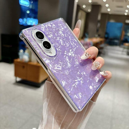 Axis Magnetic Pearlescent Shell Texture Phone Case, For Galaxy Z Fold8 5G