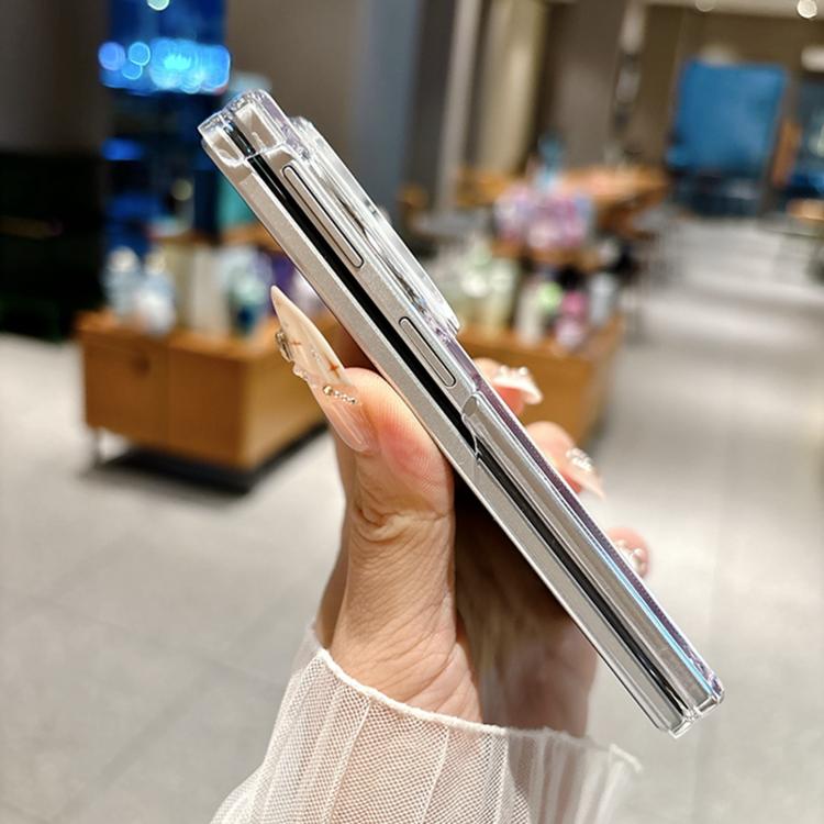 Axis Magnetic Pearlescent Shell Texture Phone Case, For Galaxy Z Fold8 5G