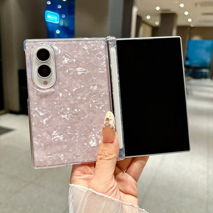 Axis Magnetic Pearlescent Shell Texture Phone Case, For Galaxy Z Fold8 5G