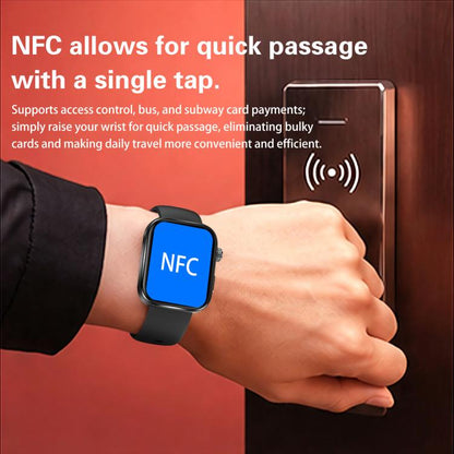 GE53 Smart Watch, 1.92 inch Screen, BT Call, ECG, ECG Heart Rate, Blood Oxygen, Blood Pressure