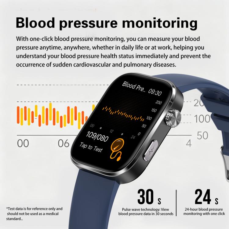 GE53 Smart Watch, 1.92 inch Screen, BT Call, ECG, ECG Heart Rate, Blood Oxygen, Blood Pressure