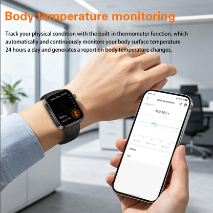 GE53 Smart Watch, 1.92 inch Screen, BT Call, ECG, ECG Heart Rate, Blood Oxygen, Blood Pressure