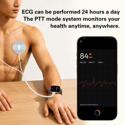 GE53 Smart Watch, 1.92 inch Screen, BT Call, ECG, ECG Heart Rate, Blood Oxygen, Blood Pressure