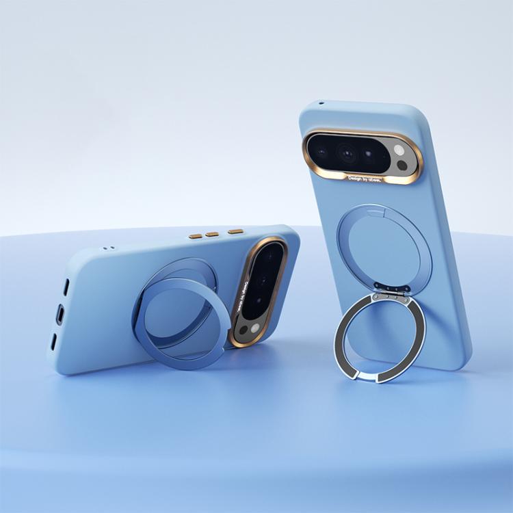 ABEEL Lightweight Zero Skin Feel Magnetic Liquid Silicone Phone Case with Holder, For Google Pixel 11 Pro XL, For Google Pixel 11 / 11 Pro, For Google Pixel 10a, For Google Pixel 10 Pro XL, For Google Pixel 10 / 10 Pro