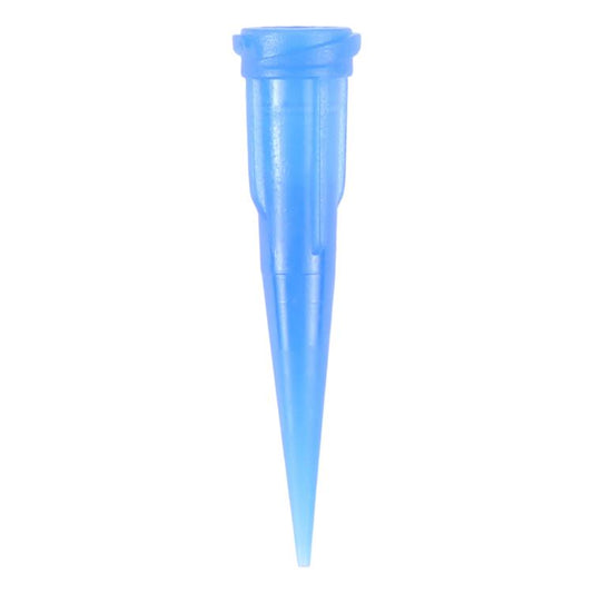 100pcs Blue Plastic Dispensing Needle Tips