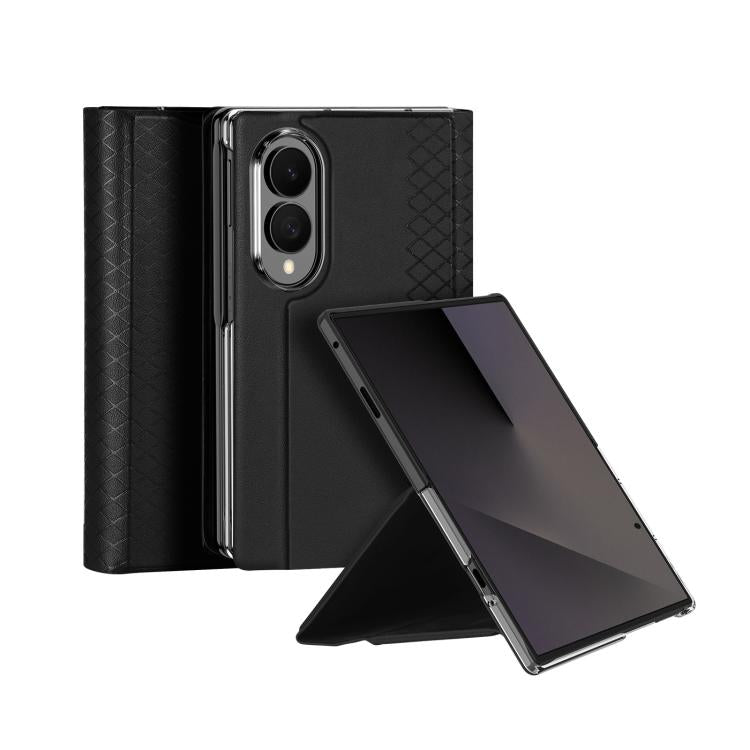 DUX DUCIS Bril Series PU + TPU Phone Case, For Galaxy Z Fold8 5G, For Galaxy Z Fold8 Ultra 5G