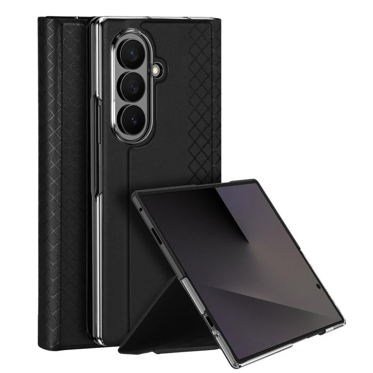 DUX DUCIS Bril Series PU + TPU Phone Case, For Galaxy Z Fold8 5G, For Galaxy Z Fold8 Ultra 5G