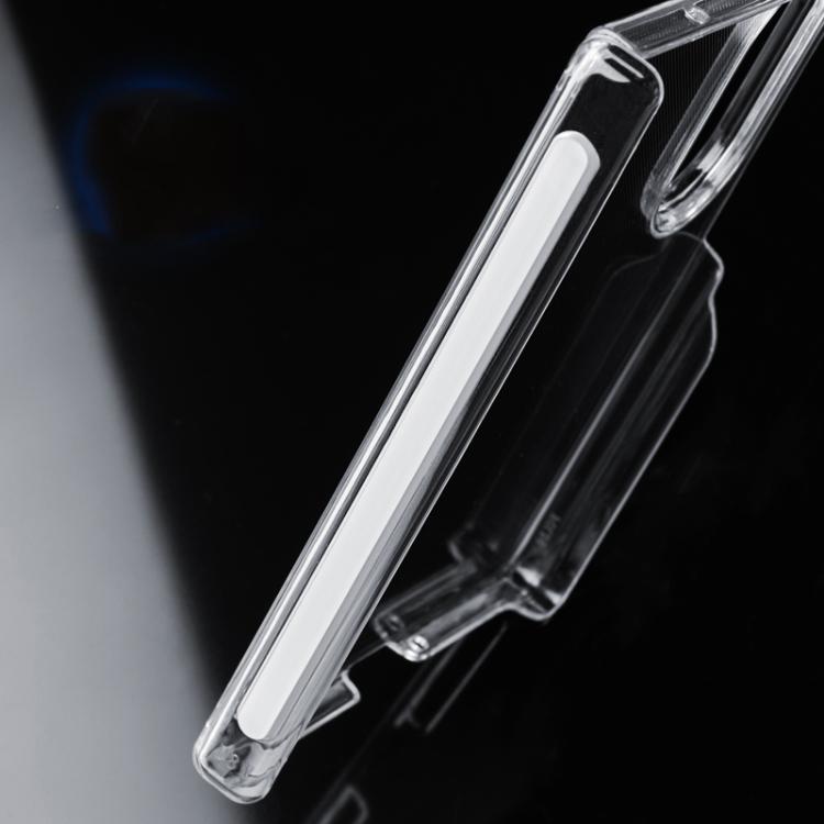 Transparent PC Dual Axis Shockproof Phone Case with Lens Cover, For Galaxy Z Fold8 5G