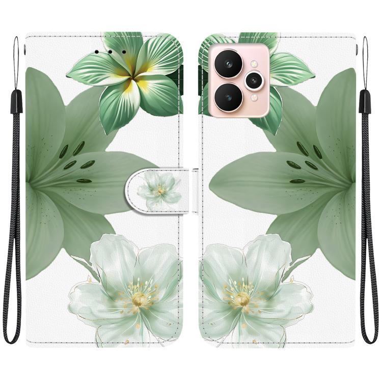 Crystal-Texture Painted Vegan Leather Phone Case, For Realme C100 / C100i 4G, For Realme 16 5G, For Realme 16 Pro+ 5G, For Realme 16 Pro 5G, For Realme Note 70T / 70 4G, For Realme 15T, For Realme 15 Pro / 15 5G, For Realme C75 / 14x                   ...
