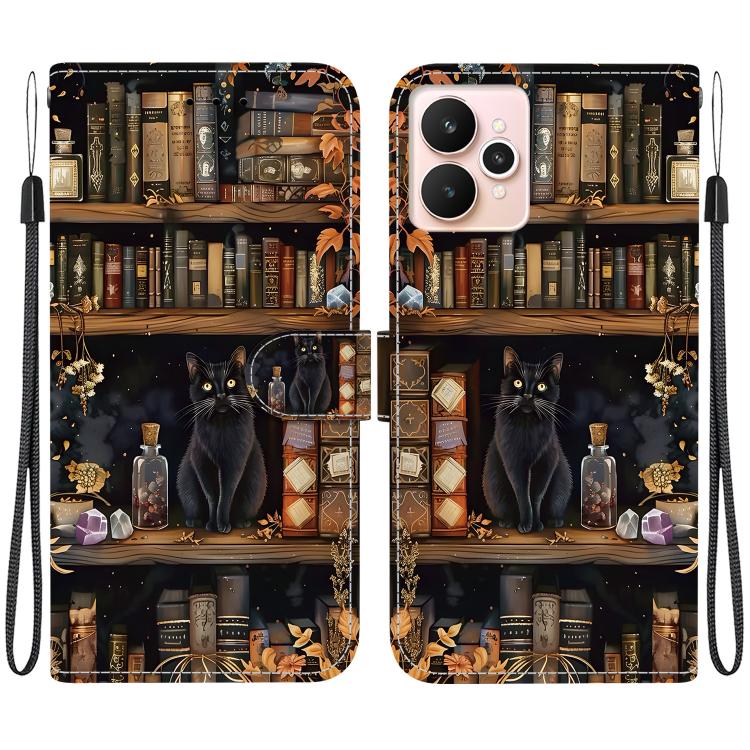 Crystal-Texture Painted Vegan Leather Phone Case, For Realme C100 / C100i 4G, For Realme 16 5G, For Realme 16 Pro+ 5G, For Realme 16 Pro 5G, For Realme Note 70T / 70 4G, For Realme 15T, For Realme 15 Pro / 15 5G, For Realme C75 / 14x                   ...